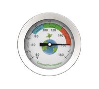 Termómetro de prueba de suelo, abono de tallo largo, para jardín, patio trasero, 10 ~ 76 °C, abono de 4.4 °C ~ 82.2 °C