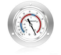 Termómetro de refrigerador, monitor de alta precisión, temperatura del refrigerador de -40 a 18.3 °C, termómetro digital para frigorífico y congelador, pantalla LCD impermeable