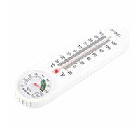Termómetro De Sala De Interior - Gasín De Termómetro Higrómetro Con/Celsius | Monitor De Control Climático | Medidor Mecánico De Temperatura Y Humedad Para Hogar, Habitación, Oficina O Al A