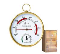 Termómetro de Sauna - Monitor Portátil de Precisión y Resistente a Altas Temperaturas | Monitor de Temperatura Doméstico e Interior - para Aficionados Usuarios del Hogar y como Regalo