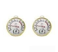 Termómetro de sauna, resistente a la humedad de alta temperatura, para colgar en la pared, para salas de vapor de sauna, pantalla de fácil lectura (2 unidades)