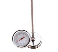 Termómetro De Suelo Para Jardinería: Medidor De Temperatura De Abono, Sonda De Acero Inoxidable, Herramienta De Medición De Larga Duración | Termómetro Largo Para Suelo De Jardín, Contenedor D