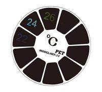 Termómetro de temperatura para tanque de peces, sensor de calor de agua de precisión, herramienta de lectura para peces de mascotas, ranas, lagartos y otras criaturas de agua en el tanque