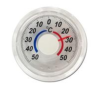 Termómetro de ventana compacta con apariencia termómetro tiempo interior exterior playa medición-50 °C ~ 50 °C