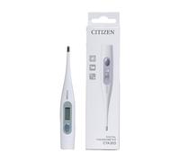 Termómetro digital CITIZEN CTA303, resistente al agua, carcasa antibacteriana con alarma de fiebre. Lecturas rápidas y precisas para adultos y niños