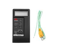 Termómetro Digital de Temperatura con Termopar TES-1310, Termómetro Digital Portátil Tipo K, Termómetro Digital Tipo K