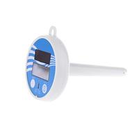 Termómetro digital impermeable con pantalla LCD, medición de temperatura de piscina, pequeño acuario flotante, termómetro digital, higrómetro, medidor de temperatura del agua, sonda de medición de