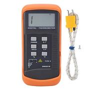 Termómetro Digital Industrial Sonda de Sensor de Termopar Tipo K -50℃ ~ 1300℃ Medidor de Temperatura Digital de un Solo Canal
