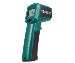 Termómetro digital infrarrojo | Equipado con láser.