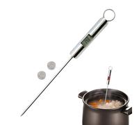 Termómetro digital instantáneo | Termómetro portátil para la carne | Sensor de temperatura alimentos | para cocinar parrillas, camping, pan, café, freír asados