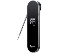 Termómetro digital InstaProbe Core con sonda IP67 (Negro) - TYPHUR