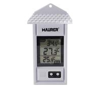 Termometro digital interiores / exteriores con indicador de temperatura maxima y minima