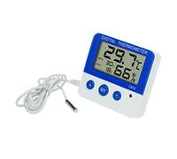 Termómetro digital LCD para habitación, higrómetro, medidor electrónico de temperatura, medidor de humedad, medidor de temperatura para fotografía, terrario digital de humedad exterior con sonda