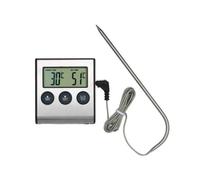 Termómetro digital para alimentos con sonda: lecturas ultrarrápidas y precisas, ideal para barbacoas, cocina y más.