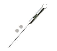 Termómetro Digital para Alimentos - Monitor De Carne Con Pantalla LCD de Retroiluminación - Medidor de Temperatura de Alimentos para Parrilla - Para Hornear Cocinar Barbacoa Acampada Jardín Fiesta Pic