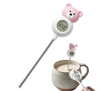 Termómetro Digital para Alimentos,Termómetro de sonda larga con lectura instantánea y resistente al agua | de Cocina Impermeable | para Barbacoa, Hacer Velas, Preparación de Café, Freír Ext