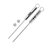 Termómetro Digital para Alimentos,Utensilios de Cocina Acero Inoxidable Lectura Instantánea,Medidor de Temperatura de Alimentos para Parrilla | Para Hornear Cocinar Barbacoa Acampada Jardín Fiesta Pic