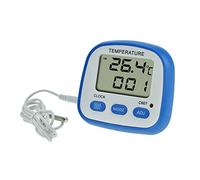 Termómetro digital para interiores y exteriores, termómetro de habitación con monitor de temperatura preciso de 5 segundos para el hogar electrónico con sonda interior y exterior para el hogar