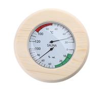 Termómetro e higrómetro de madera para sauna, higrotermógrafo, medición de temperatura de humedad interior, equipo de sauna, cámara térmica