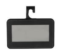 Termómetro Electrónico de Alta Precisión para Refrigerador, Negro | Resistente al Agua, Alarma de Escarcha, Dígitos Grandes, Plástico, Diseño Simple, sin Batería