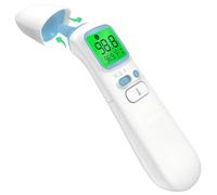 Termómetro electrónico infrarrojo para la frente del bebé, termómetro electrónico con memoria de recuerdo, termómetro digital para niños y adultos, superficie y habitación