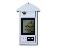 Termómetro electrónico máximo mínimo con techo.