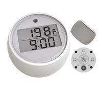 Termómetro flotante -31 ℉ ~ 158 ℉ ancho, claro móvil claro, accesorio ligero a bordo, práctica herramienta de bañera para estanque spa | exterior aprox