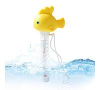 Termómetro flotante de piscina, gadget flotante de dibujos animados, termómetro para fácil de leer, para baño, ducha, spa, acuario y al aire libre