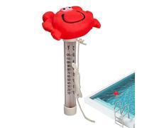 Termómetro flotante para piscina | Forma de con cuerda | Termómetro para centro de spa | Mujeres Hombres Propietarios Jardín Vacaciones De Verano Casa Apartamento Club Escuela Gimnasio