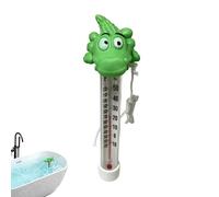 Termómetro Flotante para Piscina,Herramienta Flotante de Monitoreo de Agua Forma de - Termómetro de Lectura Fácil para Bañera,Piscinas, Bañeras, Baños, Estanques, Spas, Acuarios, Duchas y