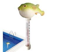 Termómetro flotante para piscina | Medidor de temperatura de agua flotante - Forma de animal con cordón , bañera y piscinas de peces