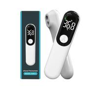 Termómetro Frontal para Niños y Adultos, Termómetro Digital Infrarrojo sin Contacto, Recargable por USB, Alerta de Fiebre, Modo Cuerpo/Objeto, °F/°C, Termómetro para Bebés