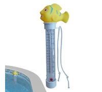 Termometro Galleggiante per Piscina, Termometro Piscina Floating 50 g Termometrro Con Stringa Swimming Pool Thermometer, Per Piscinaa, Vasche Pesci, Spa acquari, Stagni