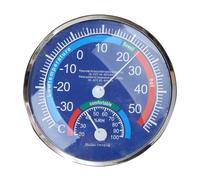Termómetro higrómetro de interior con pantalla grande, sensor de humedad analógico, medidor de temperatura, medidor de temperatura (versión en inglés) para interiores, hogar, habitación de bebé