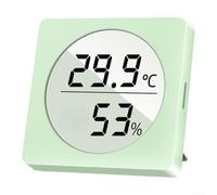 Termómetro higrómetro digital WS160 para interiores y exteriores, para mini monitor de temperatura y humedad con pantalla cómoda, precisión ± 1 ℃ ± 5% RH para el hogar, oficina, habitación de bebé ()