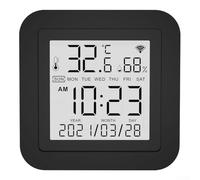 Termómetro higrómetro interior, medidor digital de humedad de habitación, medidor de temperatura preciso con monitoreo IR en tiempo real