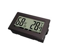 Termómetro Higrómetro LCD,Dispositivo de Medición de Temperatura Humedad LCD | Probador de Lectura Instantánea de Alta Precisión para Interior Exterior Salón Frigorífico Salón