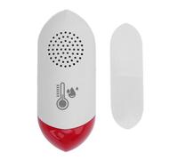 Termómetro higrómetro, sensor inteligente de temperatura de humedad con alerta de luz de sonido, monitor remoto para habitación, invernadero, incubadora, bodega
