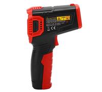 Termómetro Industrial, Alarma de Luz de Sonido de Alta Precisión Pantalla LCD a Color Pistola de Temperatura Infrarroja Medición sin Contacto Respuesta Rápida para el Hogar