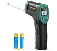 Termómetro infrarrojo ERICKHILL -50 °C a 800 °C, termómetro láser digital sin contacto con pantalla LCD, emisividad ajustable, apto para cocinar, parrilla, congelación e industria
