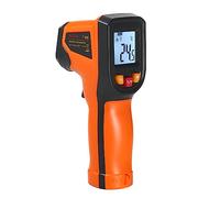 Termómetro infrarrojo HUIOP termómetro infrarrojo sin contacto pistola de temperatura digital -50 °C ~ 600 °C (-50.0 °C ~ 600.0 °C) termómetro IR para uso industrial, cocina, automoción, no para