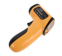 Termómetro Infrarrojo Industrial 50℃-380℃ Sonda, Naranja | Medición Precisa, Rango Amplio, Agarre Ergonómico, Uso en Bbq y Tuberías, Termómetro de Cocina