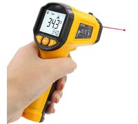 Termómetro Infrarrojo - Temperatura Digital | Termómetro Industrial Sin | Dispositivo De Medición En Tiempo Real, Alta Precisión, Reacción Rápida Para El Mantenimiento Del Dispositivo