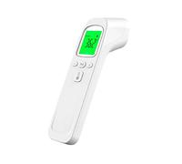 Termometro Infrarrojos para Adultos y Niños, con Modo Frente y Objeto, sin Contacto con Pantalla LCD, Función Memoria, Alarma de colores.