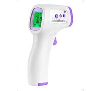 Termómetro infrarrojos sin contacto - termómetro digital láser medición frente - pistola laser temperatura a distancia para bebe o adulto