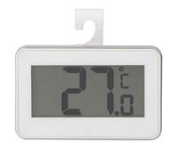 Termómetro Interior/Exterior Electrónico de Alta Precisión, Resistente al Agua, Compacto, Ligero y Portátil - Blanco