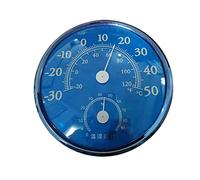 Termómetro interior higrómetro con agujero de soporte para colgar sensor de humedad analógico medidor de temperatura de alta precisión esfera de temperatura detector de humedad medidor para la oficina