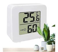 Termómetro interior higrómetro: medidor de humedad de temperatura digital | Monitor de humedad interior | LCD Small Climate Meder, pantalla climática de escritorio para condiciones de habitación