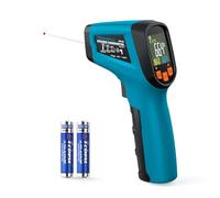 Termómetro Laser Tilswall, Termometro Infrarrojo, Rango de -50℃ a 600℃ (-58℉ a 1112℉), Emisividad Ajustable, Alarma de Alta/Baja Temperatura, Ideal para Cocina, Hornos de Pizza, BBQ