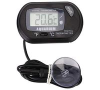 Termómetro para acuario LCD digital de alta precisión medidor de temperatura del tanque de peces con sonda de inmersión para acuario estanque tortugas reptiles hábitats